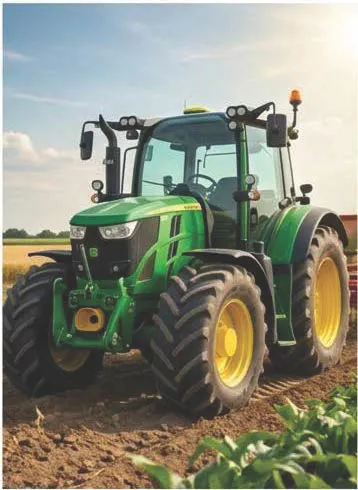 Tractor and harvester cabin glass by ECI Glass